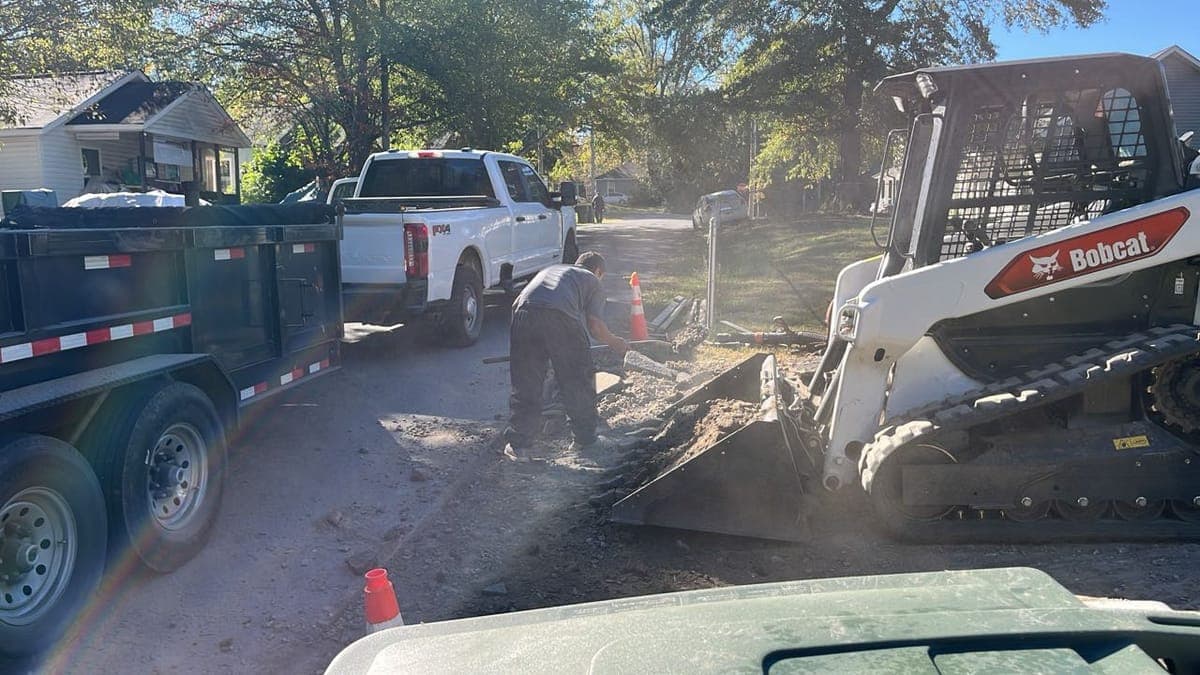Local Concrete Contractor portfolio project in Albemarle, NC (Stanly County) — concrete demolition, removal, and full-replacement work delivered by our pay-on-completion crew across the Carolinas, high-strength concrete, structural rebar, 28-day cure.