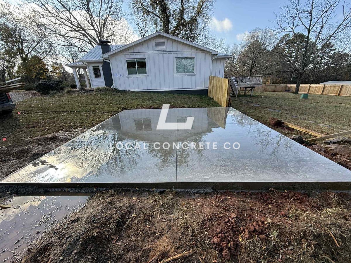 Concrete Garage Floor in Apex, NC — Local Concrete Contractor.