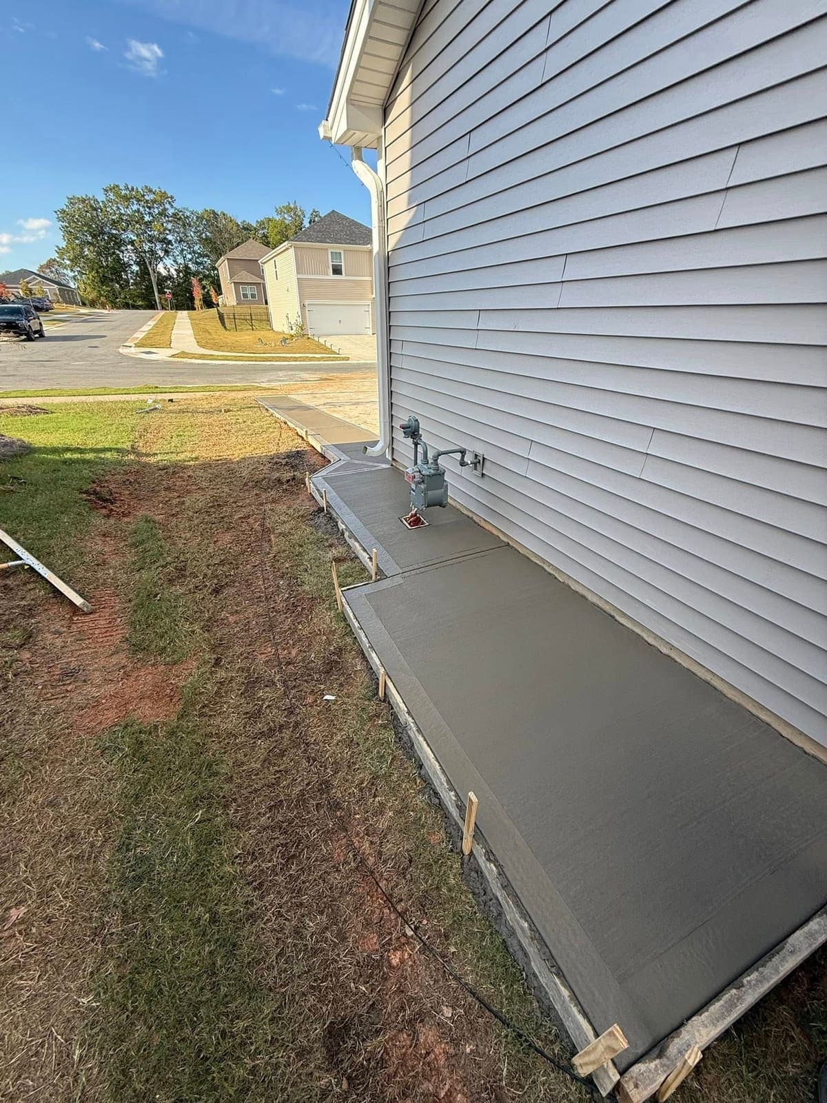 Concrete Trash Pads in Apex, NC — Local Concrete Contractor.
