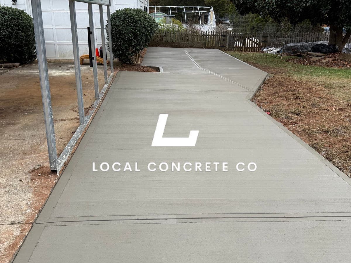 Boat Parking Pad in Cary, NC — Local Concrete Contractor.
