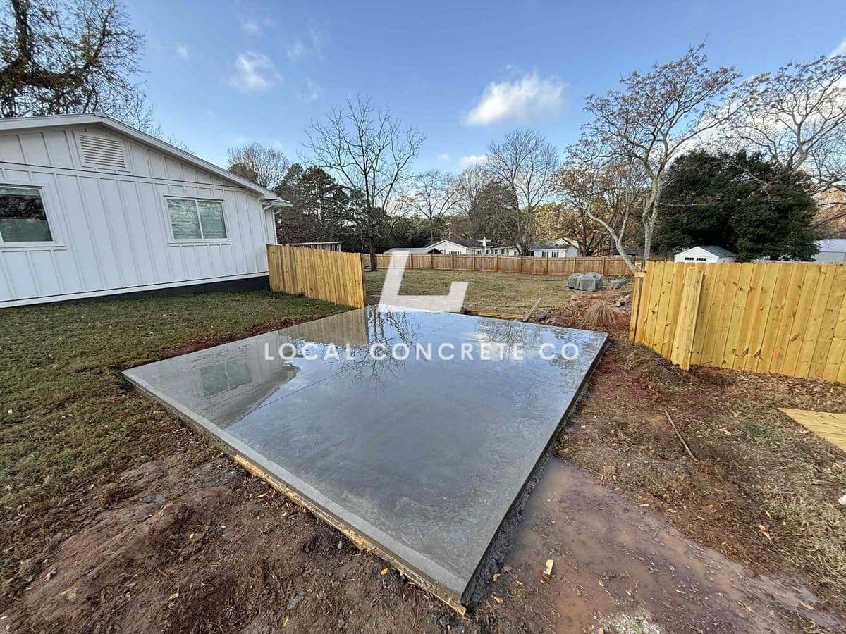 Metal Building Slab in Cary, NC — Local Concrete Contractor.