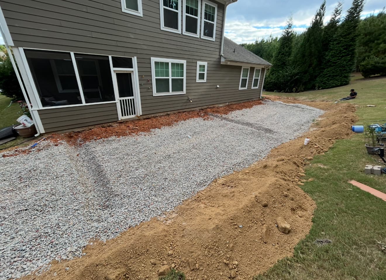 Step 04: Site Preparation in Burlington, NC concrete project by Local Concrete Contractor