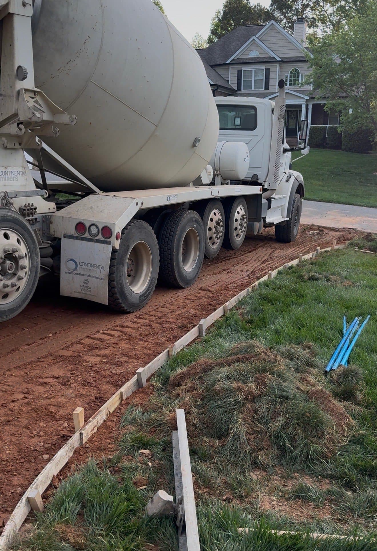 Step 09: Slump Testing in Burlington, NC concrete project by Local Concrete Contractor