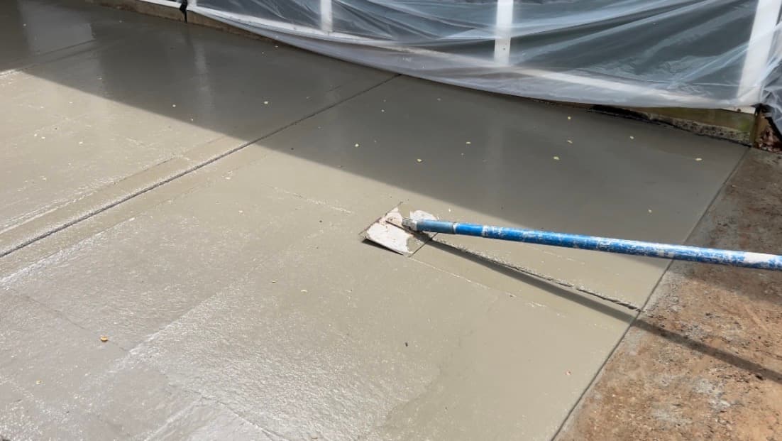 Step 12: Edging & Jointing in Burlington, NC concrete project by Local Concrete Contractor