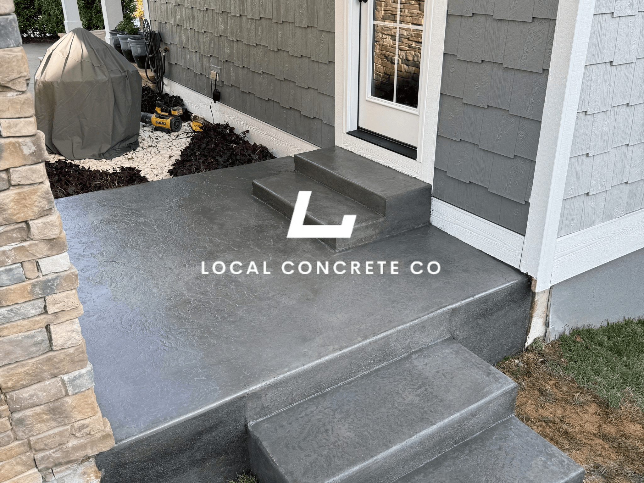 Step 18: Project Completion in Burlington, NC concrete project by Local Concrete Contractor
