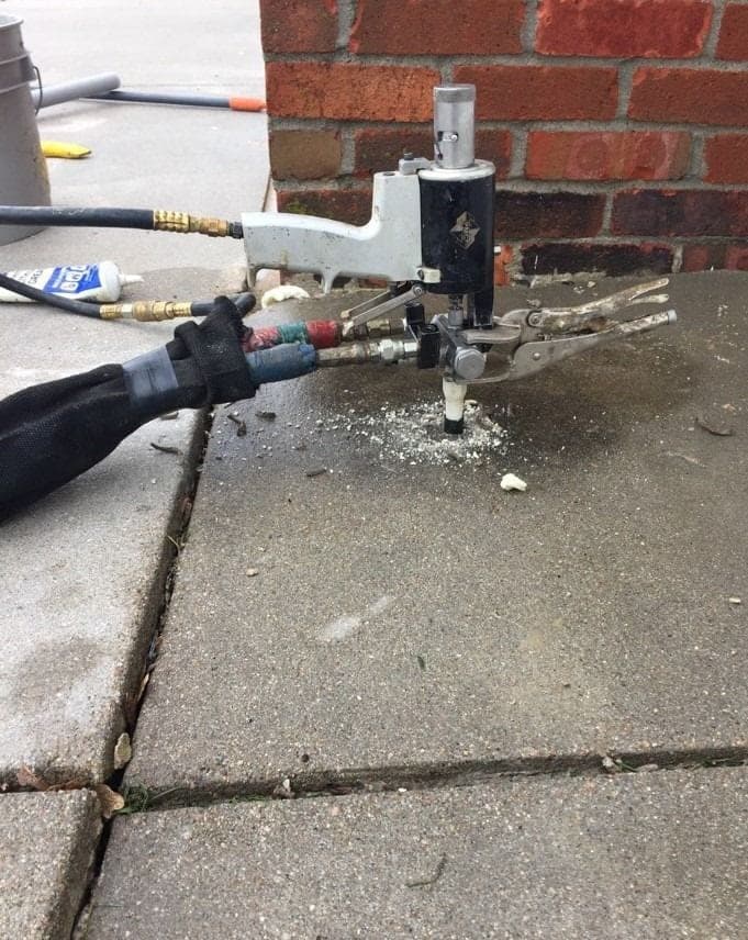 Foam Injection & Slab Lifting