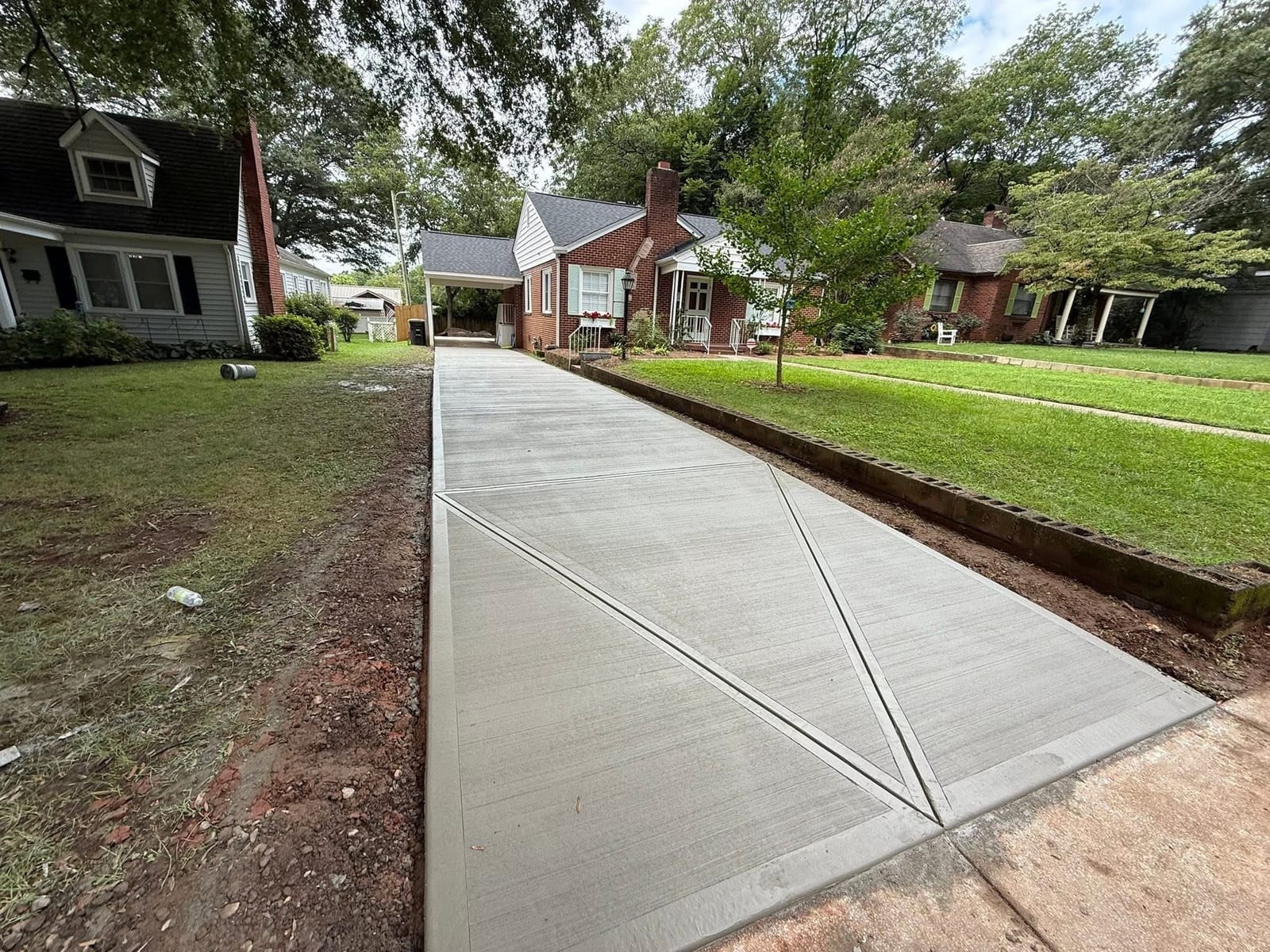Driveway Revamp — after