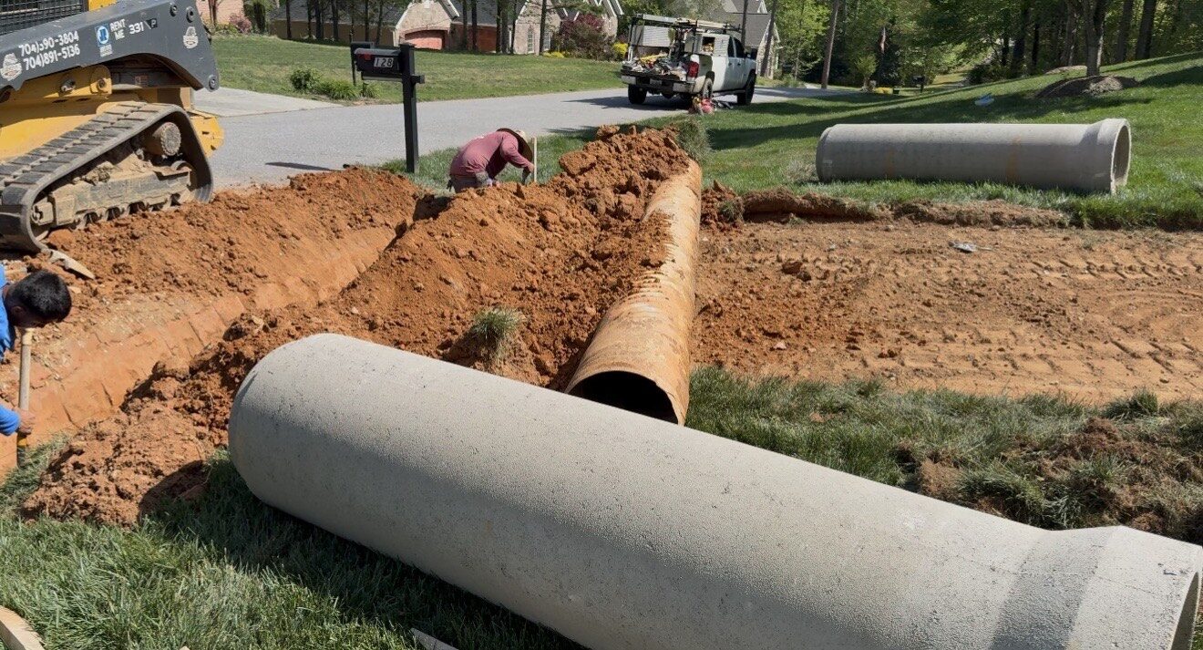 Failed Slab Replacement — before