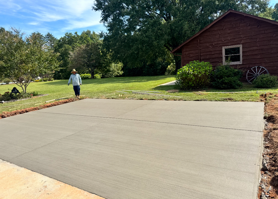 Cary concrete project 19